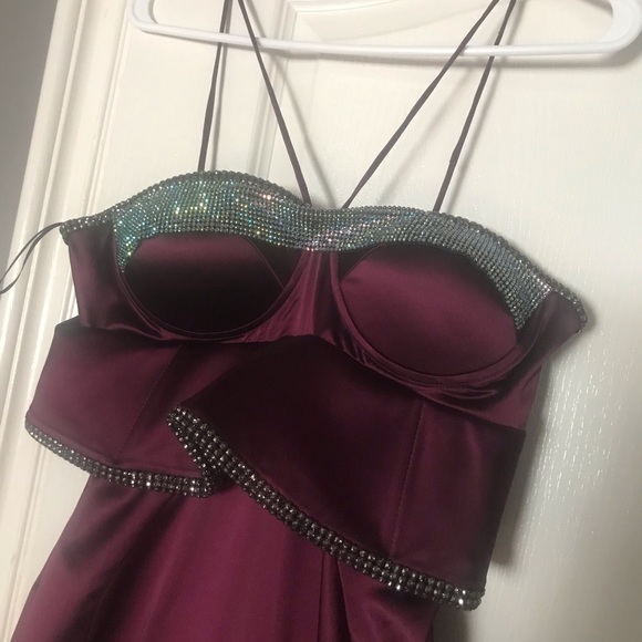 Fouad Sarkis Rhinestone Embelished Gown - Picture 3 of 5